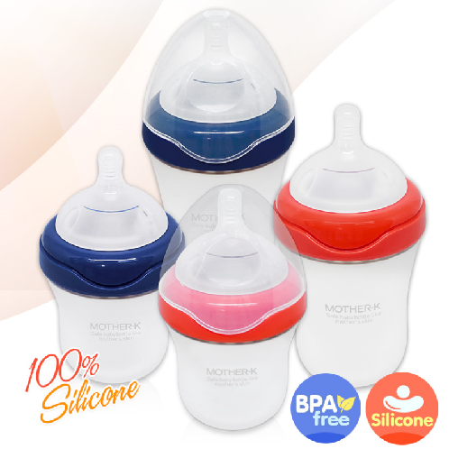 MOTHER-K Silicone Feeding Bottle